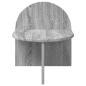 Preview: Nachttisch Graues Sonoma 40 x 35,5 x 45,5 cm Holzwerkstoff