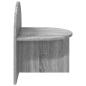 Preview: Nachttisch Graues Sonoma 40 x 35,5 x 45,5 cm Holzwerkstoff