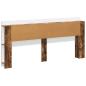 Preview: Kopfteil-Schrank Geräucherte Eiche 215 x 18,5 x 100 cm