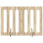 Preview: Faltbarer Haustierzaun 2 stk. Sonoma-Eiche 100,5 x 38 x 70 cm