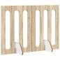 Preview: Faltbarer Haustierzaun 2 stk. Sonoma-Eiche 100,5 x 38 x 70 cm