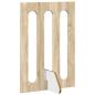 Preview: Faltbarer Haustierzaun 2 stk. Sonoma-Eiche 100,5 x 38 x 70 cm