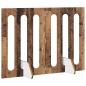 Preview: Faltbarer Haustierzaun 2 stk. Eichenholz 100,5 x 38 x 70 cm
