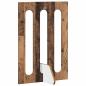 Preview: Faltbarer Haustierzaun 2 stk. Eichenholz 100,5 x 38 x 70 cm