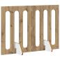 Preview: Faltbarer Haustierzaun 2 stk. Artisan-Eiche 100,5 x 38 x 70 cm