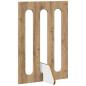 Preview: Faltbarer Haustierzaun 2 stk. Artisan-Eiche 100,5 x 38 x 70 cm