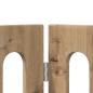 Preview: Faltbarer Haustierzaun 2 stk. Artisan-Eiche 100,5 x 38 x 70 cm