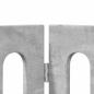 Preview: Faltbarer Haustierzaun 2 stk. 100,5 x 38 x 90 cm