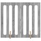 Preview: Faltbarer Haustierzaun 2 Stk. Graues Sonoma 100,5 x 38 x 90 cm