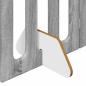Preview: Faltbarer Haustierzaun 2 Stk. Graues Sonoma 100,5 x 38 x 90 cm