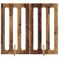 Preview: Faltbarer Haustierzaun 2 stk. Eichenholz 100,5 x 38 x 90 cm