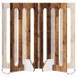 Preview: Faltbarer Haustierzaun 4 Stk. Eichenholz 201 x 38 x 90 cm