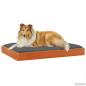 Preview: Hundebett Wachsbraun 92 x 64 x 9 cm Massivholz Kiefer