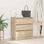 Preview: Nachttisch Sonoma-Eiche 71 x 34,5 x 75 cm Holzwerkstoff