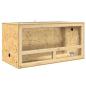 Preview: Terrarium Braun 100 x 50 x 50 cm OSB