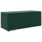 Preview: Hocker Dunkelgrün 101 x 41 x 40 cm Samt und Engineering Holz