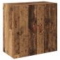 Preview: Wandschrank 60 x 31 x 60 cm Holzwerkstoff Altholz