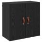 Preview: Wandschrank 60 x 31 x 60 cm Holzwerkstoff Schwarz Eichen-Optik