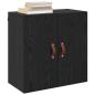Preview: Wandschrank 60 x 31 x 60 cm Holzwerkstoff Schwarz Eichen-Optik
