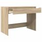Preview: Schreibtisch Sonoma-Eiche 100 x 50 x 78 cm Holzwerkstoff