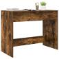 Preview: Schreibtisch mit Schublade Räuchereiche 100 x 50 x 78 cm