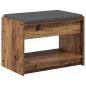 Preview: Flurbank Altholz 63 x 38 x 45 cm