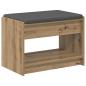 Preview: Flurbank Artisan-Eiche 63 x 38 x 45 cm
