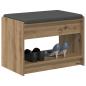 Preview: Flurbank Artisan-Eiche 63 x 38 x 45 cm