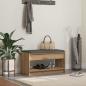 Preview: ARDEBO.de - Flurbank Artisan-Eiche 83 x 38 x 45 cm