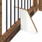 Preview: Klappbares Hundetor mit Ständern 4 stk. Altholz 321 cm