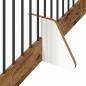 Preview: Klappbares Hundetor mit Ständern 4 stk. Altholz 401 cm