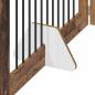 Preview: Klappbares Hundetor mit Ständern 6 stk. Altholz 602 cm