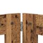 Preview: Klappbares Hundetor mit Ständern 2 stk. Altholz 160,5 cm