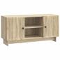 Preview: TV-Schränk 102 x 34,5 x 50 cm Sonoma-Eiche Holzwerkstoff