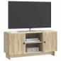 Preview: TV-Schränk 102 x 34,5 x 50 cm Sonoma-Eiche Holzwerkstoff
