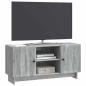 Preview: TV-Schränk 102 x 34,5 x 50 cm Grau Sonoma Holzwerkstoff