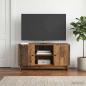 Preview: ARDEBO.de - TV-Schränk 102 x 34,5 x 50 cm Altholz Holzwerkstoff