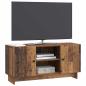 Preview: TV-Schränk 102 x 34,5 x 50 cm Altholz Holzwerkstoff