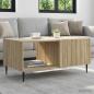 Preview: ARDEBO.de - Couchtisch Sonoma-Eiche 90 x 50 x 40 cm Holzwerkstoff