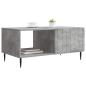 Preview: Couchtisch Betongrau 90 x 50 x 40 cm Holzwerkstoff