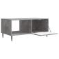 Preview: Couchtisch Betongrau 90 x 50 x 40 cm Holzwerkstoff