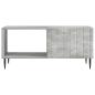 Preview: Couchtisch Betongrau 90 x 50 x 40 cm Holzwerkstoff