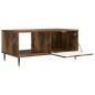 Preview: Couchtisch Geräucherte Eiche 90 x 50 x 40 cm Holzwerkstoff