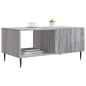 Preview: Couchtisch Grau Sonoma 90 x 50 x 40 cm Holzwerkstoff