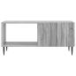 Preview: Couchtisch Grau Sonoma 90 x 50 x 40 cm Holzwerkstoff