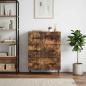 Preview: Schubladenschrank 66 x 34,5 x 89,5 cm Holzwerkstoff