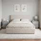 Preview: ARDEBO.de - Nachttisch 2 stk. Beton Grau 43 x 34,5 x 47 cm Holzwerkstoff