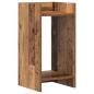 Preview: Pflanzenständer 2 Stk. Altholz 30 x 30 x 60 cm Holzwerkstoff