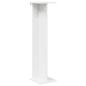 Preview: Pflanzenständer 2 Stk. Weiß 25 x 25,5 x 100,5 cm Holzwerkstoff