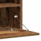 Preview: TV-Schrankset mit LED-Lichtleisten 6 pcs Altholz Holzwerkstoff
